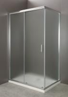 Душевая кабина BelBagno Uno 1000x800x1850, текстурное стекло, хромированный профиль, UNO-AH-1-100/80
