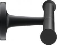 Держатель Duravit Starck T двойной, для туалетной бумаги, чёрный матовый, 0099384600