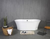Ванна акриловая BelBagno 150*80 см, белая, BB201-1500-800