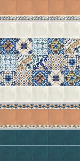 Декор Kerama Marazzi Капри майолика 20х20 STG\A454\5232