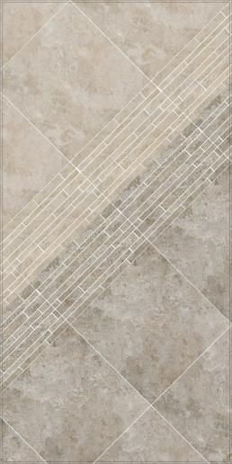 Бордюр Kerama Marazzi Ровиго 50,2х25 серый светлый мозаичный SG188\002