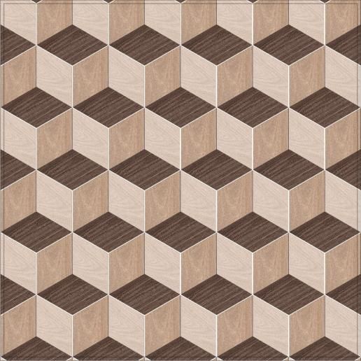 Керамогранит Kerama Marazzi Брента 20х23,1 коричневый SG23022N