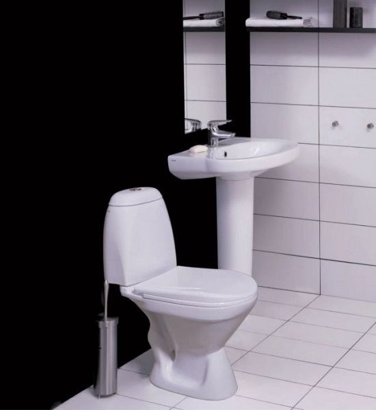 Унитаз-компакт Santek Римини, с крышкой дюропласт, 1.WH30.2.130