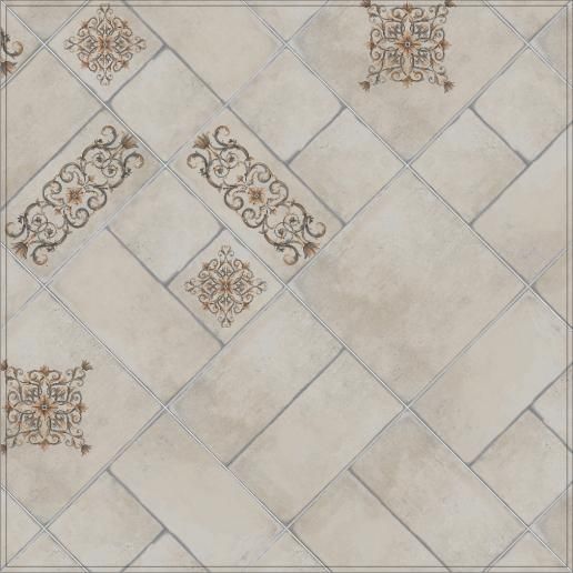 Керамогранит Kerama Marazzi Каменный остров 30х30 коричневый декорированный SG926400N