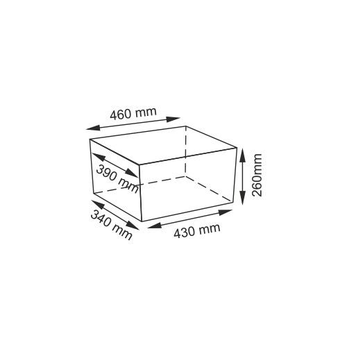 Корзина WasserKRAFT Berkel WB-480, WB-480-L