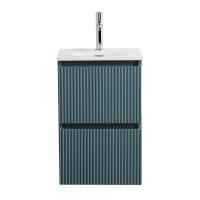 Тумба под раковину BelBagno UNO-MINI-400-2C-SO-AO, голубой матовый