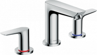 Смеситель для раковины Hansgrohe Talis E, со сливным гарнитуром, хром, 71733000