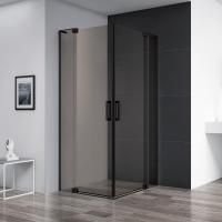 Душевая кабина Cezares SLIDER-AH-2-80/90-90/100-BR-NERO