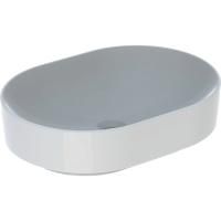 Раковина Geberit VariForm, 55 см, накладная, овальная, белая, 500.774.01.2