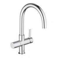 Смеситель для кухни Grohe Blue без электроники для подачи смешанной и фильтрованной воды, без фильтр