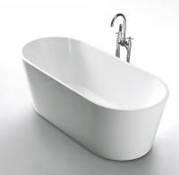 Ванна акриловая BelBagno 160*80 см, белая, BB202-1600-800