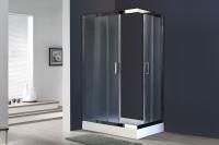 Душевая кабина Royal Bath 120х80х200, матовое стекло, хромированный профиль,  левый, RB 8120НP-C-СН-