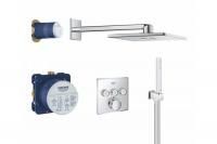 Душевая система Grohe Grohtherm SmartControl Perfect с душевым гарнитуром и верхним душем Rainshower