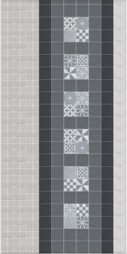 Вставка Kerama Marazzi Амальфи орнамент белый 9,9х9,9 STG\B408\1266
