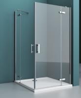 Душевая кабина BelBagno Kraft 120x80 прозрачное стекло, хром правый, KRAFT-AH-22-120/80-C-Cr-R