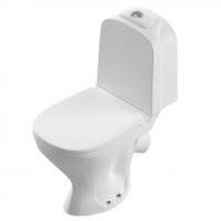 Унитаз-компакт Sanita Luxe Classic Luxe с крышкой  микролифт, дюропласт, CSCSLCC01040611