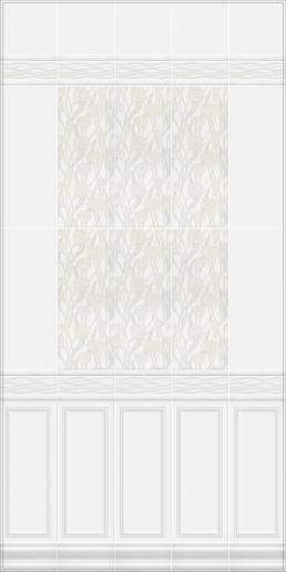 Декор Kerama Marazzi Линьяно 20х50 Подснежники OP\B01\7071T