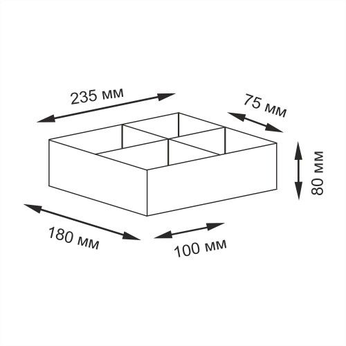 Корзина WasserKRAFT Neime WB-190, WB-190-S