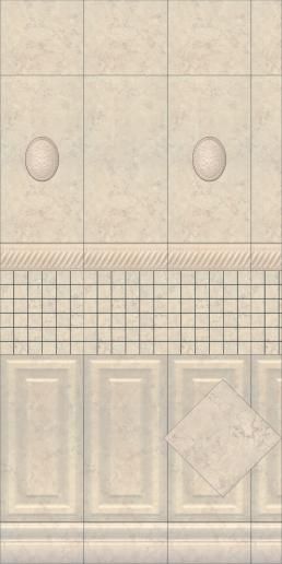 Плитка настенная Kerama Marazzi Белгравия 30х60 светлый 11079TR