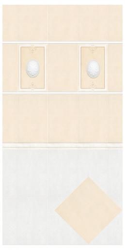 Декор Kerama Marazzi Камея 25х40 PZ07\6190