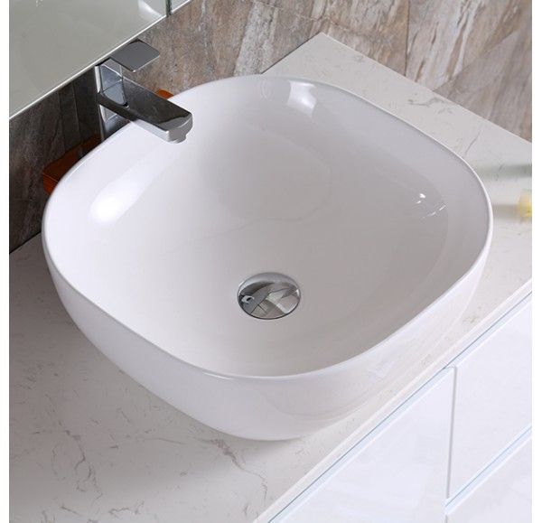 Раковина накладная Mirsant (425*425*140) Шелл / Shell-0118