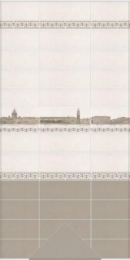 Карандаш Kerama Marazzi Бисер 20х1,4 беж мат POF012