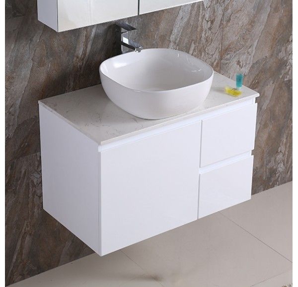Раковина накладная Mirsant (425*425*140) Шелл / Shell-0118