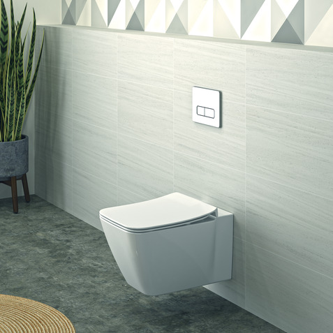 Подвесной унитаз Ideal Standard STRADA II, AquaBlade, с сидением и крышкой с функцией плавного закры