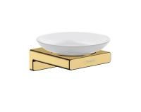 Мыльница Hansgrohe AddStoris, полированное золото, 41746990