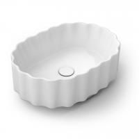 Раковина ARTBASIN Conchiglia/АртБейзин Конкилья 50 белая матовая, CC.wb.50\WHT.M