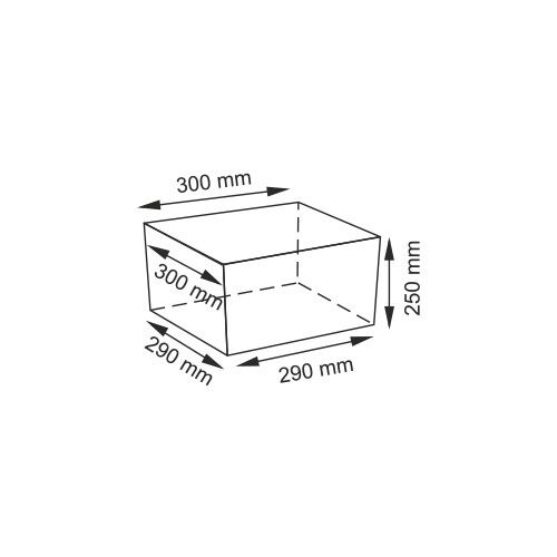 Корзина WasserKRAFT Lopau WB-320, WB-320-M