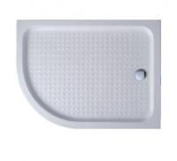Поддон акриловый Cezares ассиметричный радиальный, R-550 1200x800x150, TRAY-A-RH-120/80-550-15-W-R