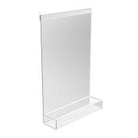 Полка Kerama Marazzi Анголо для душевых ограждений, прозрачная, AN.SH.KM.TR