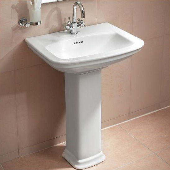 Раковина  SERENADA 60 см, цвет белый, 4 отверстия перелива 4167B003-0001