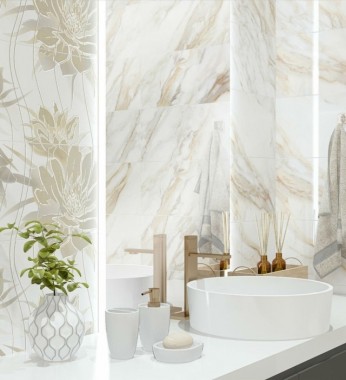Декор Eletto Ceramica CALACATTA ORO STRUTTURA 24,2*70 1с, 588182001