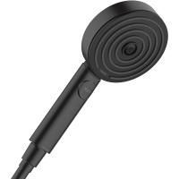 Душевая лейка Hansgrohe Pulsify Select 105 3jet Activation, черный матовый, 24100670