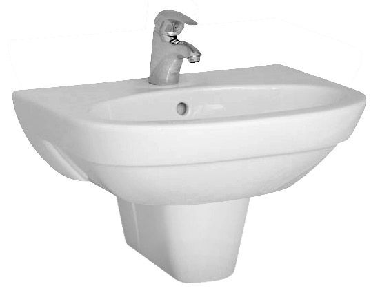 Раковина  FORM 500, 55 см, цвет белый 4292B003-0001