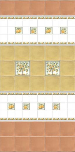 Декор Kerama Marazzi Капри майолика 20х20 STG\A456\5232