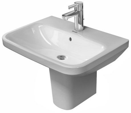 Раковина Duravit Durastyle с переливом 600 х 440 мм, 2319600000