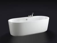 Ванна акриловая BelBagno 177.5*84 см, белая, BB14-K