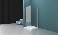 Душевая кабина BelBagno Etna 800x800x1950, прозрачное стекло, хромированный профиль, ETNA-A-2-80-C-C
