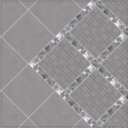 Плитка керамическая Kerama Marazzi Александрия серый грань 20х9,9 19024