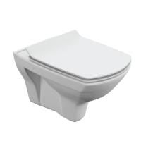 Подвесной унитаз Cersanit Карина (Carina) XL Clean On DPL EO slim, S-MZ-CARINA-XL-COn-S-DL-w