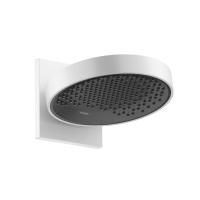 Верхний душ с душевым кронштейном Hansgrohe Rainfinity 250 1jet, белый матовый, 26226700