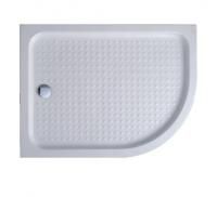 Поддон акриловый Cezares ассиметричный радиальный, R-550 1200x800x150, TRAY-A-RH-120/80-550-15-W-L