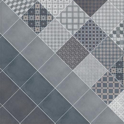 Плитка напольная Kerama Marazzi Карнаби-стрит 20х20 серый темный 1572T