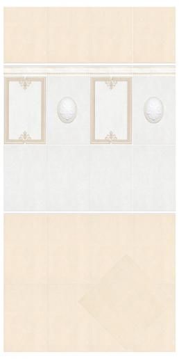 Декор Kerama Marazzi Камея 25х40 PZ07\6190