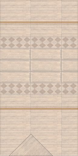 Плитка керамическая Kerama Marazzi Бирмингем беж 15х40 15027