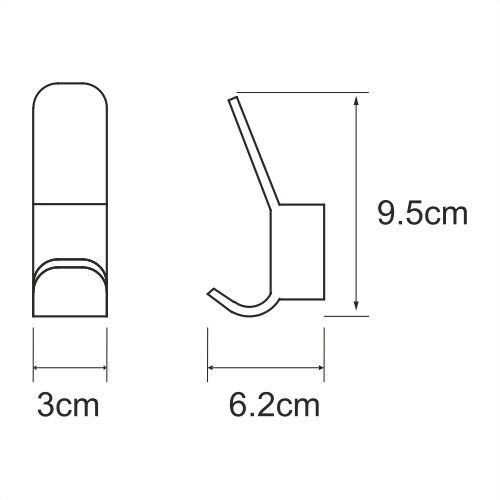 Крючок WasserKRAFT Leine K-5000, K-5023
