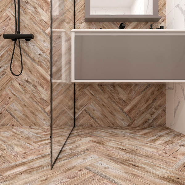 Керамогранит Eurotile Ceramica Oak Yalta mix 15*60